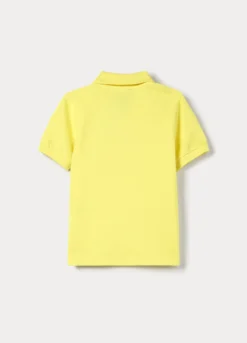 Polo in puro cotone piquet bambino