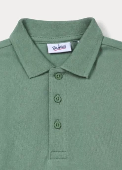 Polo in puro cotone Piquet bimbo