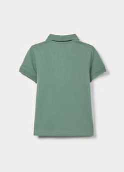 Polo in puro cotone Piquet bimbo