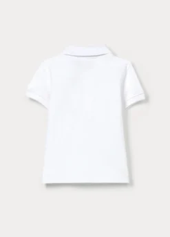Polo in puro cotone Piquet bimbo