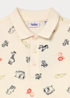 Polo in puro cotone Piquet bimbo