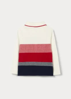 Polo in puro cotone Piquet bimbo
