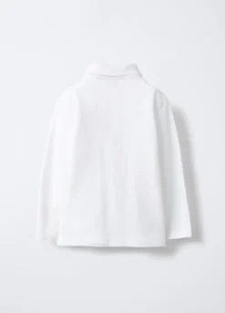 Polo in puro cotone Piquet bimbo