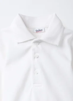 Polo in puro cotone Piquet bimbo