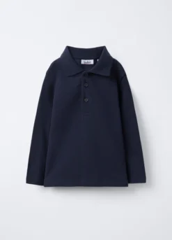 Polo in puro cotone Piquet bimbo