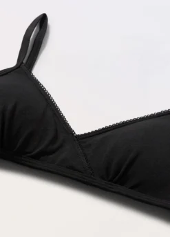 Reggiseno a triangolo in cotone stretch ragazza