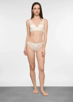 Reggiseno a balconcino in pizzo donna