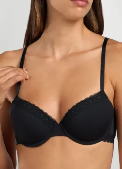 Reggiseno a balconcino in viscosa di bamboo stretch donna