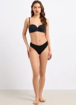 Reggiseno a fascia in microfibra stretch donna