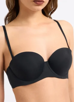 Reggiseno a fascia in microfibra stretch donna