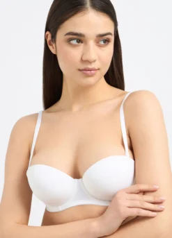 Reggiseno a fascia in microfibra stretch donna