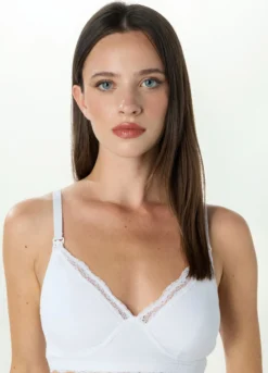Reggiseno a triangolo con pizzo donna