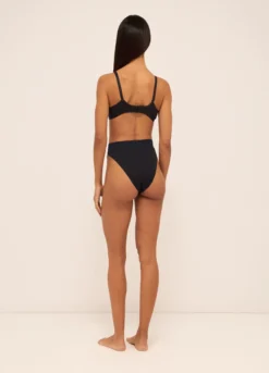 Reggiseno imbottito con ricami in puro cotone donna