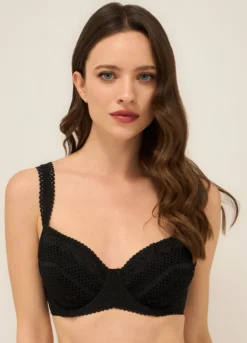 Reggiseno in jersey di cotone stretch donna