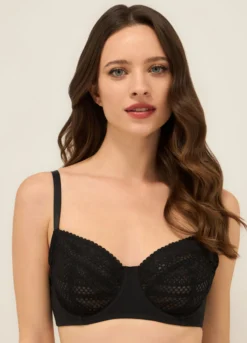 Reggiseno in jersey di cotone stretch donna