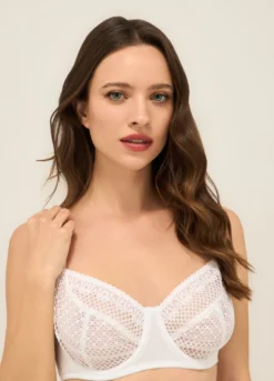 Reggiseno in jersey di cotone stretch donna
