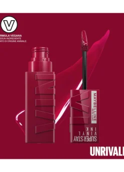 Rossetto a lunga tenuta effetto vinilico superstay vinyl ink 30 unrivaled.