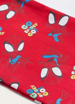 Scaldacollo Spidey in french terry stretch neonato