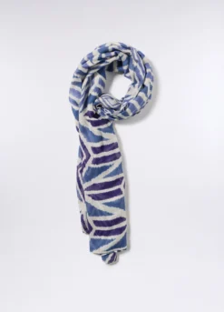 Sciarpa con stampa donna