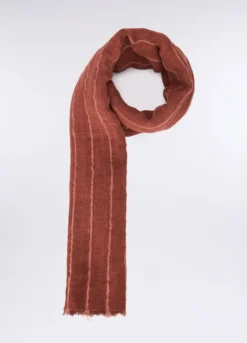 Sciarpa viscosa misto lana donna