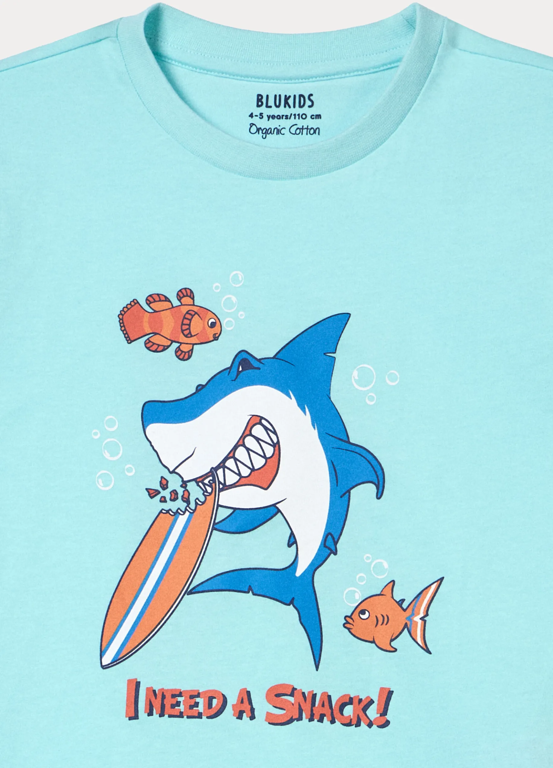 Set pigiama corto in jersey di puro cotone bambino