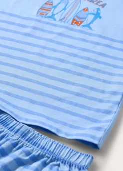 Set pigiama corto in puro cotone bambino
