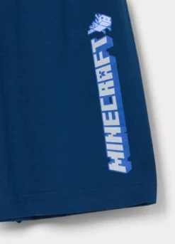 Set pigiama corto Minecraft in jersey di puro cotone bambino