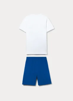 Set pigiama corto Play Station in jersey di puro cotone ragazzo