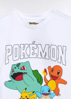 Set pigiama corto Pokémon in jersey di puro cotone bambino