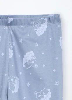 Set pigiama in interlock di puro cotone ragazza