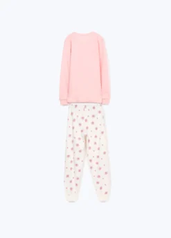 Set pigiama in interlock di puro cotone ragazza