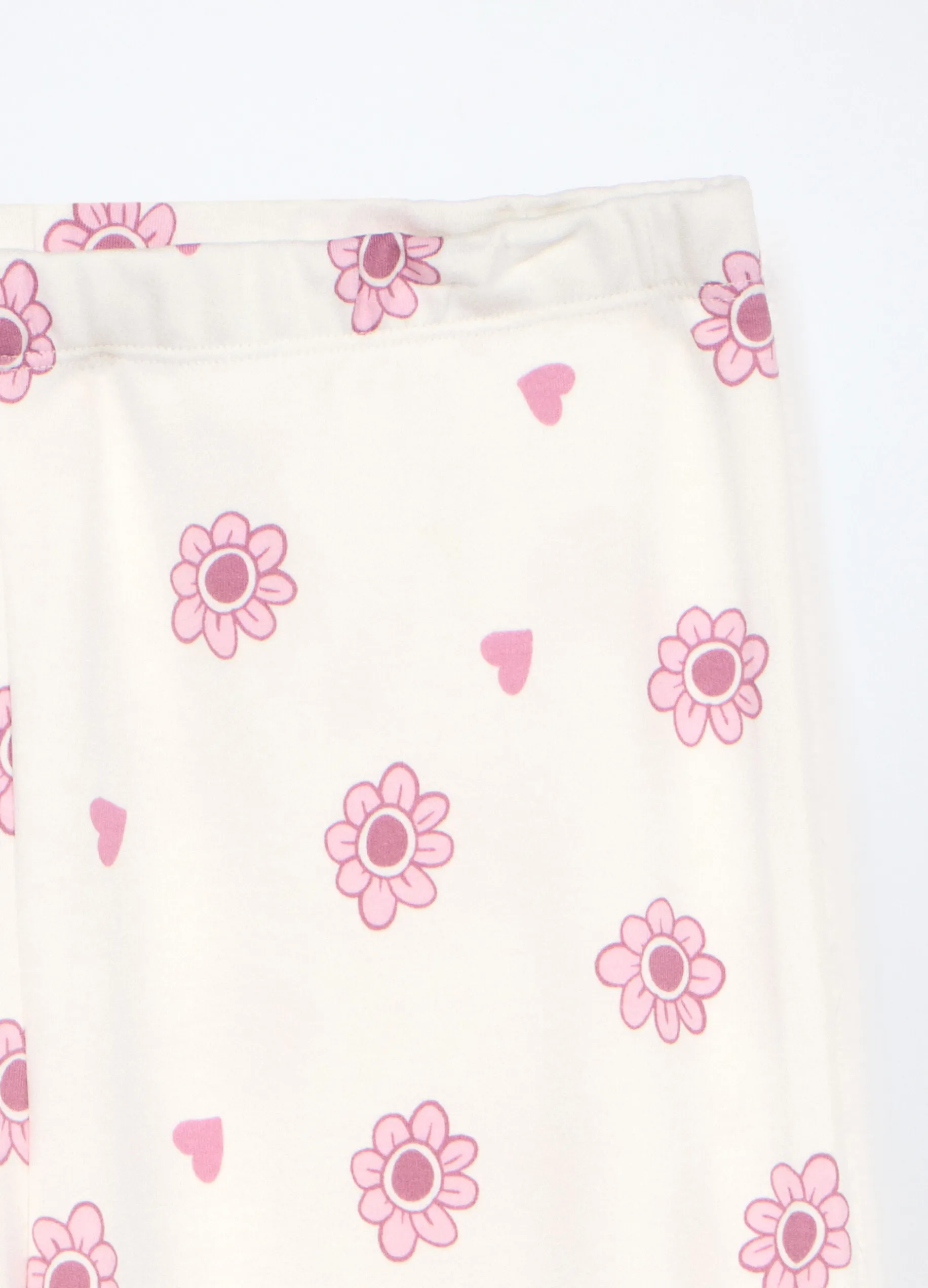 Set pigiama in interlock di puro cotone ragazza