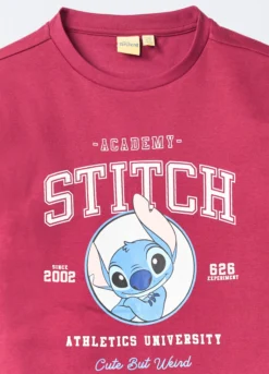 Set pigiama lungo Disney in interlock di puro cotone ragazza
