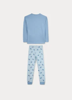 Set pigiama lungo Disney in jersey di puro cotone ragazza
