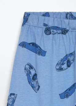 Set pigiama lungo in jersey di puro cotone bambino