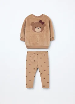 Set in eco fur neonata
