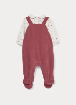 Set in interlock di puro cotone neonata