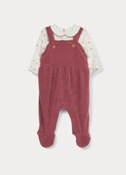 Set in interlock di puro cotone neonata