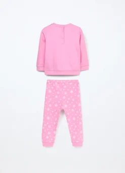 Set in interlock di puro cotone neonata