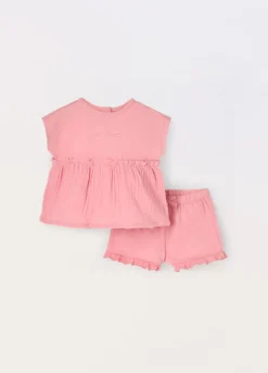 Set in jersey di puro cotone neonata