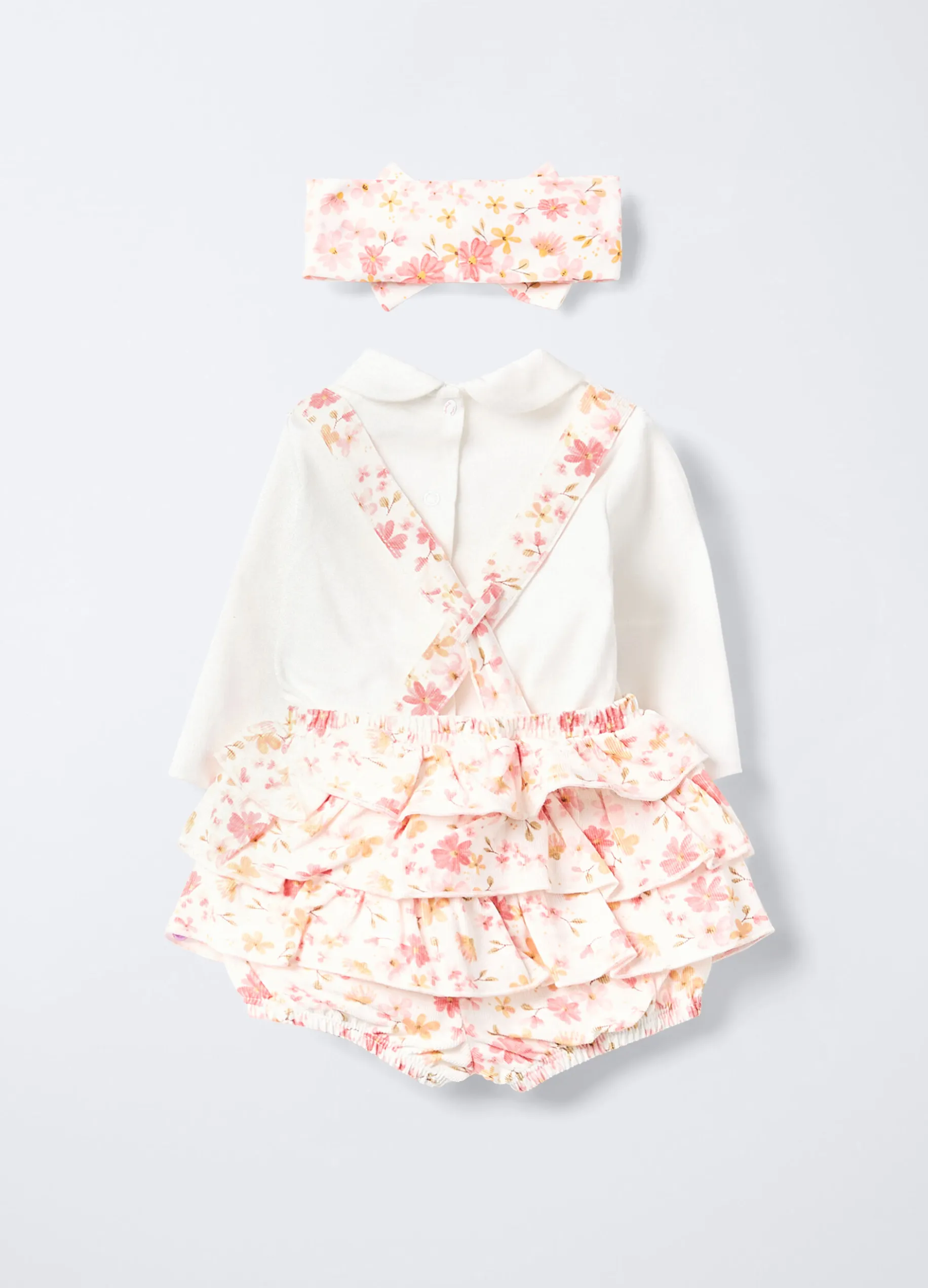 Set in puro cotone neonata