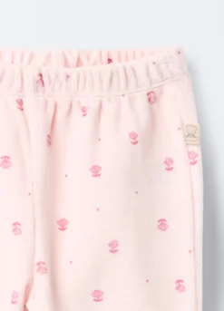 Set misto cotone velour neonata