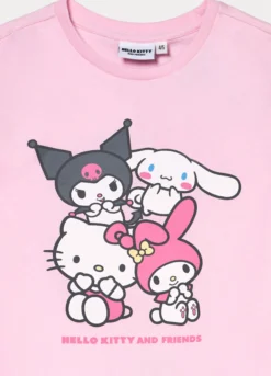 Set pigiama corto Hello Kitty in jersey di puro cotone bambina