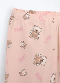 Set pigiama in interlock di puro cotone bambina