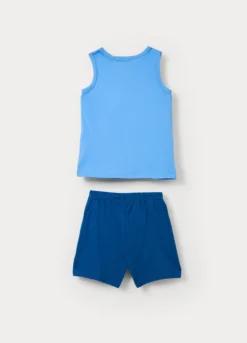 Set pigiama in jersey di puro cotone