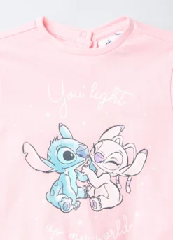 Set pigiama lungo Disney in jersey di puro cotone