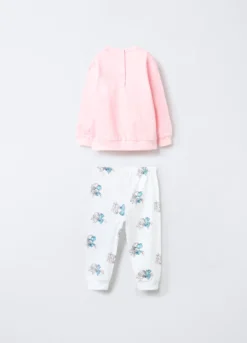 Set pigiama lungo Disney in jersey di puro cotone