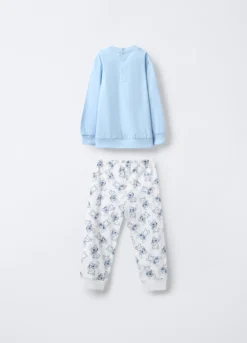Set pigiama lungo Disney in jersey di puro cotone