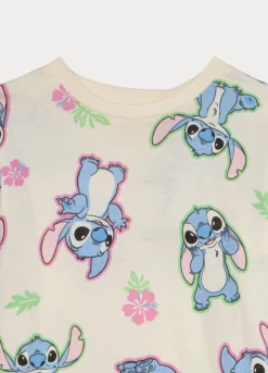 Set pigiama lungo Disney in jersey di puro cotone bambina