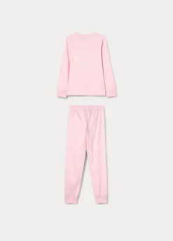 Set pigiama lungo Disney in jersey di puro cotone bambina